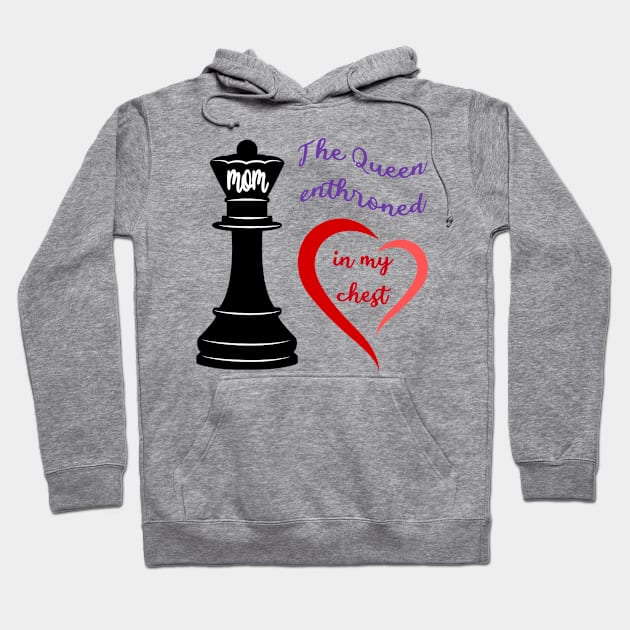 The Queen of My Heart Hoodie by Aqua Juan